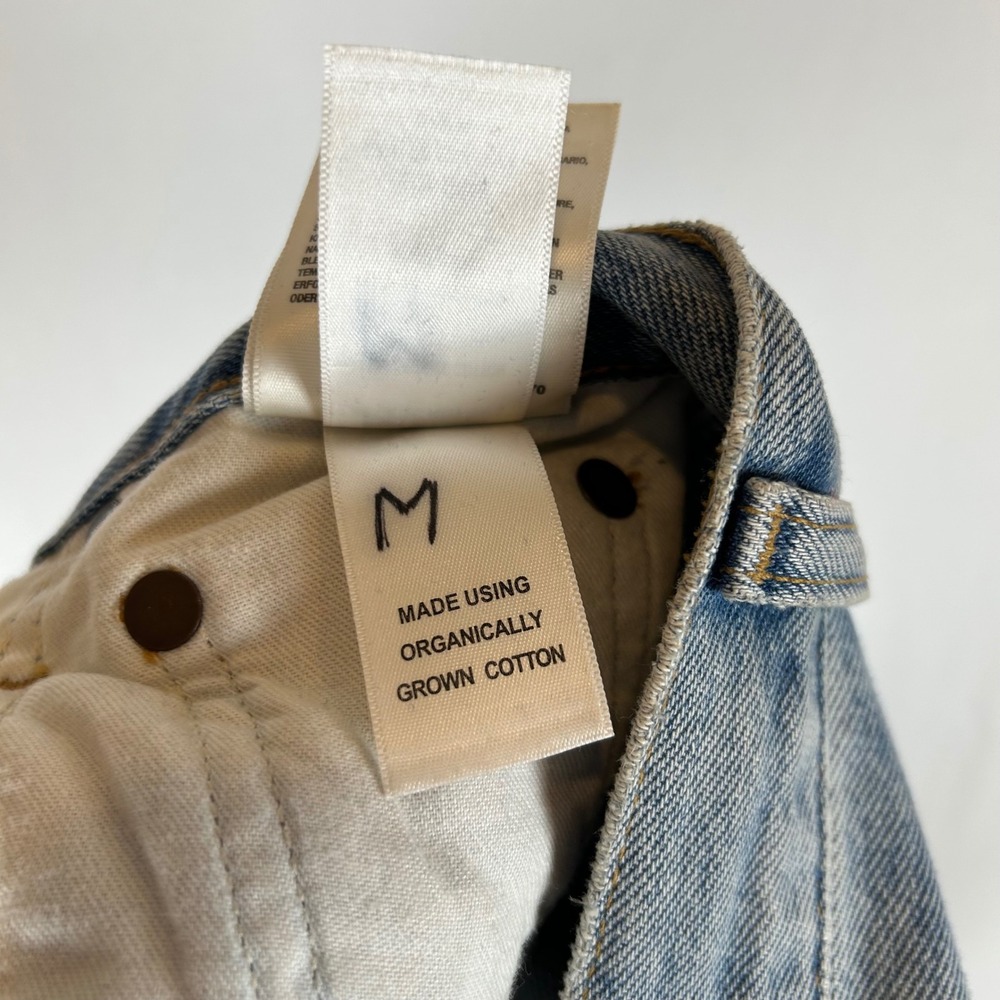 AGOLDE‎ Pinch High Waisted Light Wash Straight Leg Jeans Size 24 - Picture 6 of 11